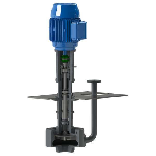 Gusher Pumps Vortex V2x3-13SE Cutaway