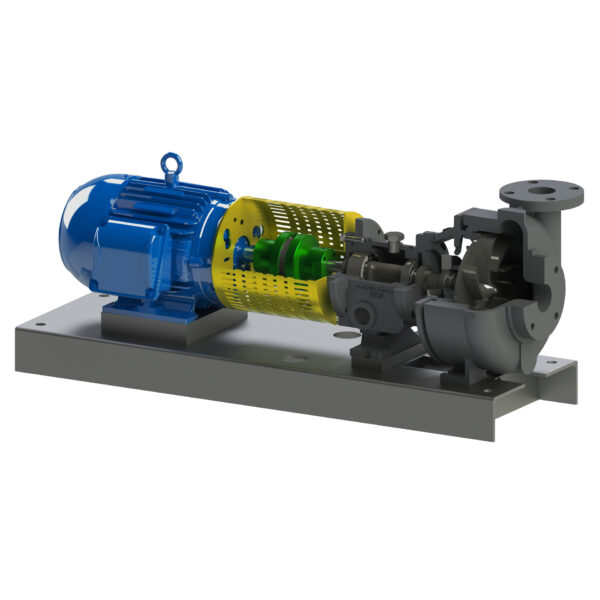 v2x2-8se gusher pumps horizontal vortex series pump cutaway