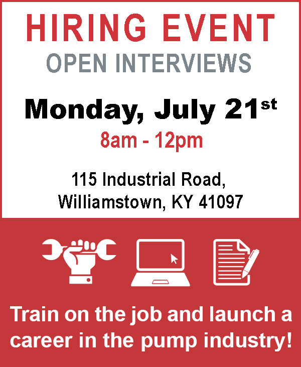 Gusher Hiring Event-July 21